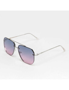Pánské sluneční brýle Urban Classics Sunglasses Timor Black/ Silver