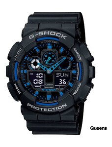 Pánské hodinky Casio G-Shock GA 100-1A2ER Black/ Blue
