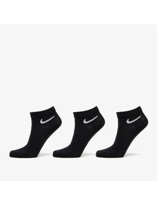 Pánské ponožky Nike Everyday Lightweight Training Ankle Socks 3-Pack Black/ White