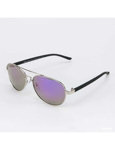 Sluneční brýle Urban Classics Sunglasses Mumbo Mirror UC Silver/ Purple