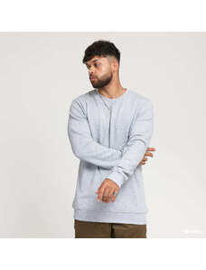 Pánská mikina Urban Classics Organic Basic Crew Melange Grey