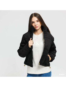 Dámská zimní bunda Urban Classics Ladies Corduroy Puffer Jacket Black