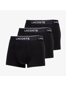 Boxerky LACOSTE Casual Cotton Stretch Boxers 3-Pack Black