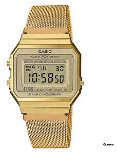 Pánské hodinky Casio A 700WEMG-9AEF Gold
