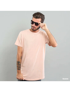 Pánské tričko Urban Classics Shaped Long Tee Pink