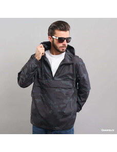 Pánská větrovka Urban Classics Camo Pull Over Windbreaker Camo Dark Grey/ Black