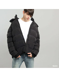 Pánská zimní bunda Urban Classics Hooded Puffer Jacket Black