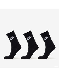 Pánské ponožky Nike NSW Everyday Essential Crew Socks 3-Pack Black/ White