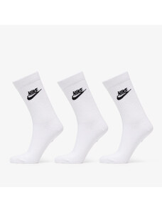 Pánské ponožky Nike NSW Everyday Essential Crew Socks 3-Pack White/ Black