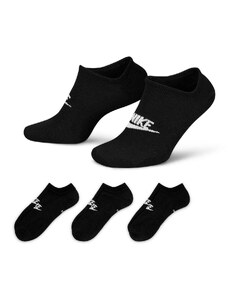 Pánské ponožky Nike Sportswear No-Show Socks 3-Pack Black/ White