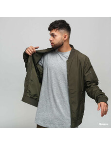 Pánský bomber Urban Classics Light Bomber Jacket Dark Olive