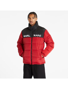 Pánská zimní bunda Karl Kani Retro Essential Puffer Jacket Dark Red