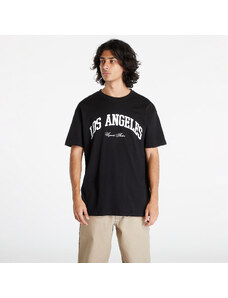 Pánské tričko Urban Classics L.A. College Oversize Tee Black