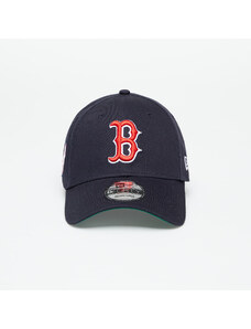 Kšiltovka New Era Boston Red Sox Team Side Patch 9Forty Adjustable Cap Navy/ Scarlet