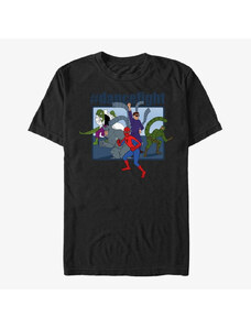 Pánské tričko Merch Marvel Spider-Man Classic - Dance Fight Unisex T-Shirt Black