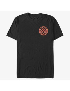 Pánské tričko Merch Marvel Shang-Chi - Neon Symbol Unisex T-Shirt Black