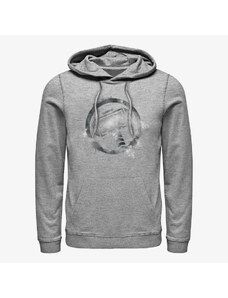 Pánská mikina Merch Marvel - Thor Spray Logo Unisex Hoodie Heather Grey