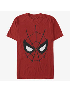 Pánské tričko Merch Marvel Spider-Man Classic - Spidey Mask Unisex T-Shirt Red