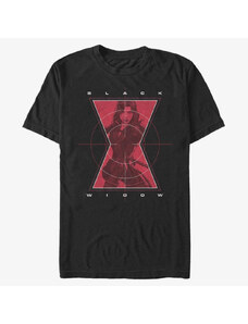 Pánské tričko Merch Marvel - Widow Target Unisex T-Shirt Black