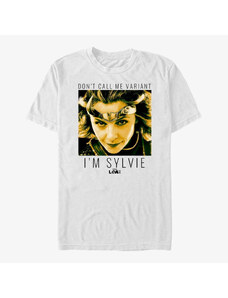 Pánské tričko Merch Marvel Loki - Sylvie Speaks Unisex T-Shirt White