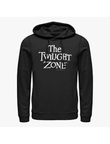 Pánská mikina Merch Paramount Twilight Zone - Twilight Zone Logo Unisex Hoodie Black