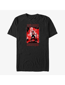 Pánské tričko Merch Netflix Stranger Things - Power Of Eddie Unisex T-Shirt Black