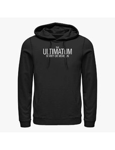 Pánská mikina Merch Netflix The Ultimatum - Logo Unisex Hoodie Black