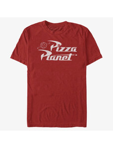 Pánské tričko Merch Pixar Toy Story - Pizza Planet Unisex T-Shirt Red