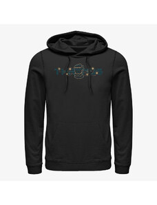 Pánská mikina Merch Marvel - Tech Thanos Unisex Hoodie Black