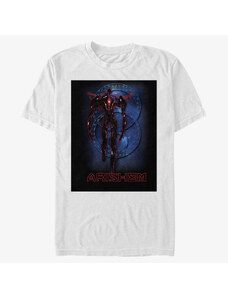 Pánské tričko Merch Marvel The Eternals - Arishem Blue Unisex T-Shirt White