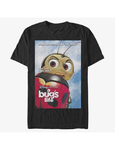 Pánské tričko Merch Pixar A Bug's Life - Not a Lady Poster Unisex T-Shirt Black