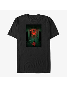 Pánské tričko Merch Netflix Stranger Things - Lab Poster Unisex T-Shirt Black