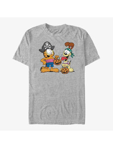 Pánské tričko Merch Paramount Garfield - Pirate Buds Unisex T-Shirt Heather Grey