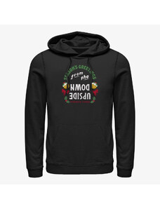 Pánská mikina Merch Netflix Stranger Things - Greetings From Upside Down Unisex Hoodie Black