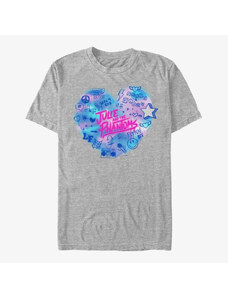 Pánské tričko Merch Netflix Julie And The Phantoms - Heart Julie Icons Unisex T-Shirt Heather Grey