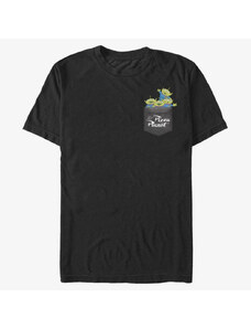 Pánské tričko Merch Pixar Toy Story - Alien Pocket Unisex T-Shirt Black