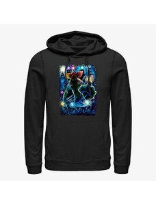 Pánská mikina Merch Netflix Stranger Things - Demogorgon Starry Unisex Hoodie Black