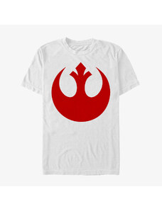 Pánské tričko Merch Star Wars: Classic - Alliance Emblem Unisex T-Shirt White