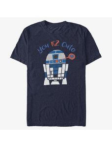 Pánské tričko Merch Star Wars: Classic - Are Too Cute Unisex T-Shirt Navy Blue