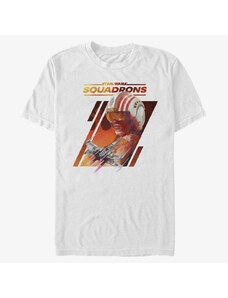 Pánské tričko Merch Star Wars: Squadrons - Squadrons Rebel Unisex T-Shirt White
