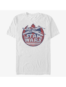 Pánské tričko Merch Star Wars - X LOGO Unisex T-Shirt White