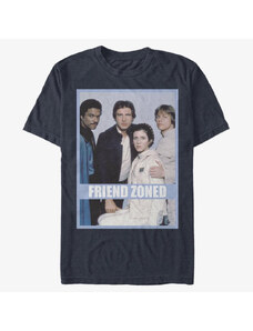 Pánské tričko Merch Star Wars: Classic - Friend Zone Unisex T-Shirt Navy Blue