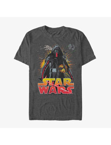 Pánské tričko Merch Star Wars: Episode 7 - Emerging Threat Unisex T-Shirt Dark Heather Grey