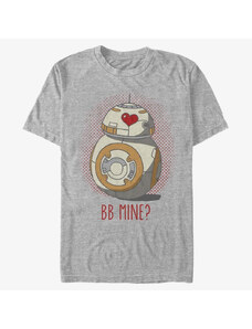 Pánské tričko Merch Star Wars: The Force Awakens - BB Mine Unisex T-Shirt Heather Grey