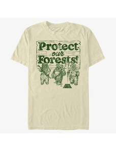 Pánské tričko Merch Star Wars: Classic - Protect Our Forest Unisex T-Shirt Natural