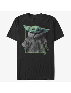 Pánské tričko Merch Star Wars: The Mandalorian - Child Prodigy Unisex T-Shirt Black
