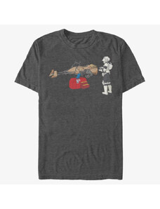 Pánské tričko Merch Star Wars: Classic - Trooper Ride Unisex T-Shirt Dark Heather Grey