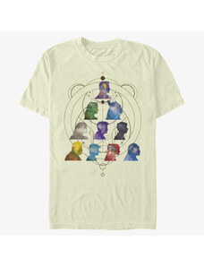 Pánské tričko Merch Marvel The Eternals - SILHOUETTE HEADS Unisex T-Shirt Natural