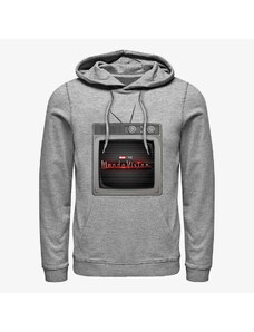 Pánská mikina Merch Marvel WandaVision - Wanda TV Unisex Hoodie Heather Grey