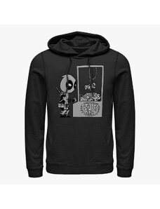 Pánská mikina Merch Marvel Avengers Classic - Claw Unisex Hoodie Black